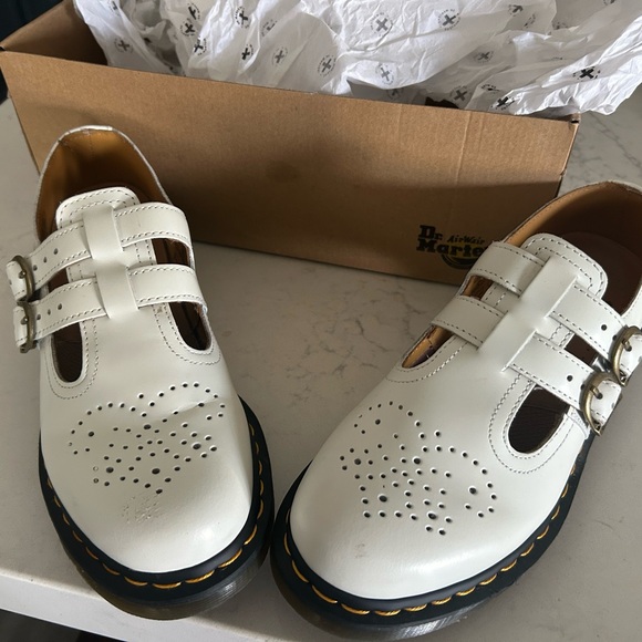 Dr. Martens Double Buckle Mary Janes - Picture 1 of 9